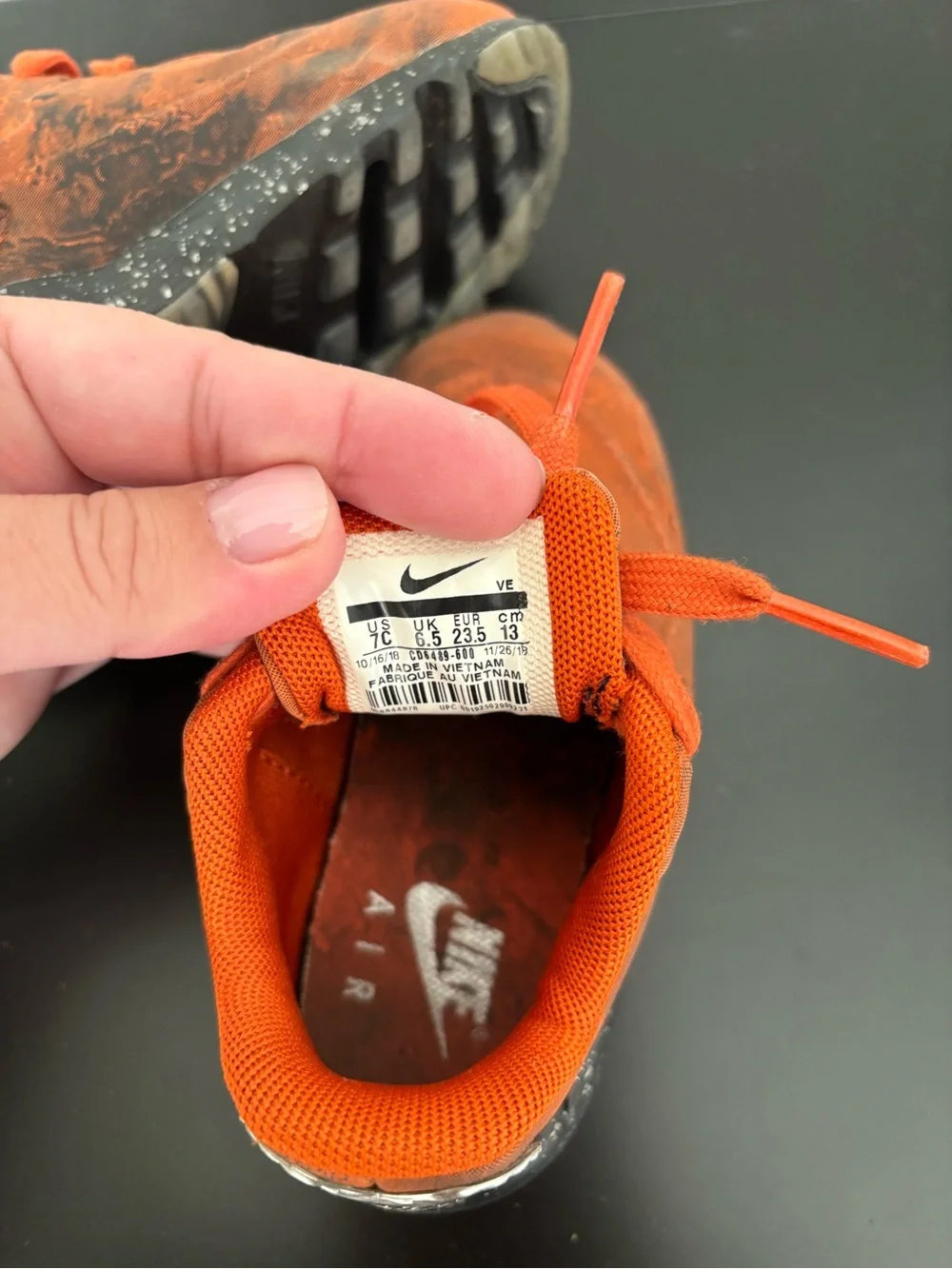 Toddler Nike Air Max 90 Mars Landing Sneakers sz 7c
